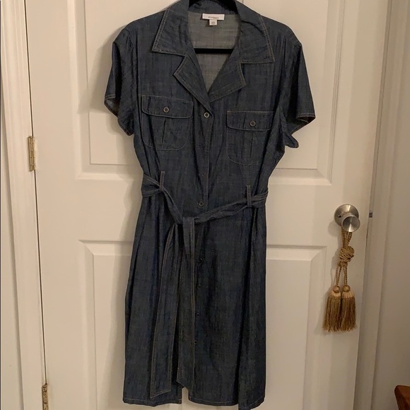 dressbarn denim dress